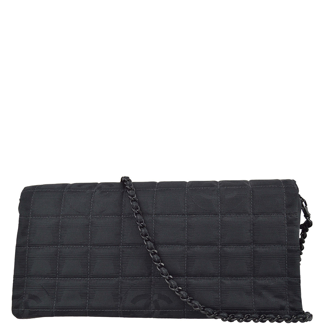 Chanel 2000-2001 Black Jacquard New Travel Line East West