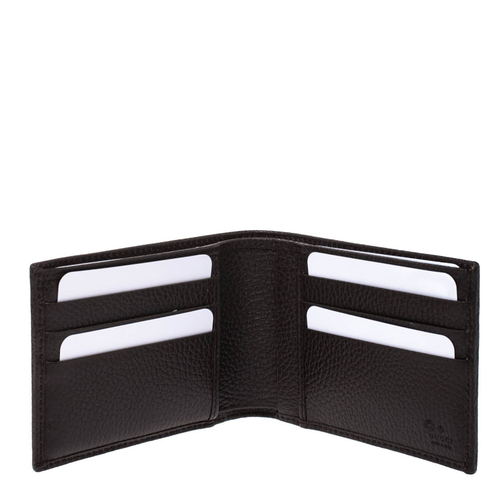 Gucci Gucci Men's GG Canvas Bifold Wallet Men's