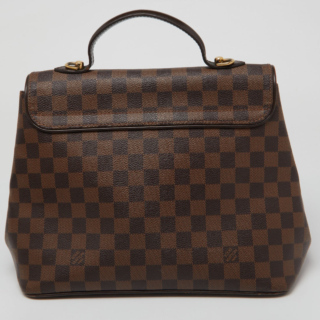 Louis Vuitton Damier Ebene Canvas Bergamo Mm Bag