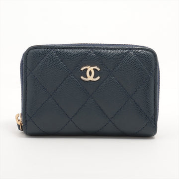 Chanel Matrace Caviar S Card Case Naive Gold  None. 31 Coin Case