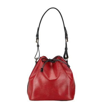 Louis Vuitton Petit NoÃ©  Leather Shoulder Bag