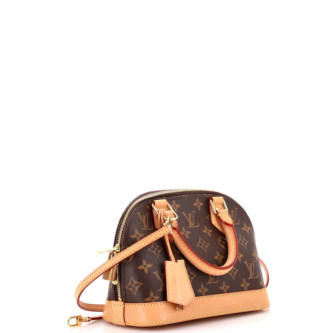 Alma Handbag Monogram Canvas BB