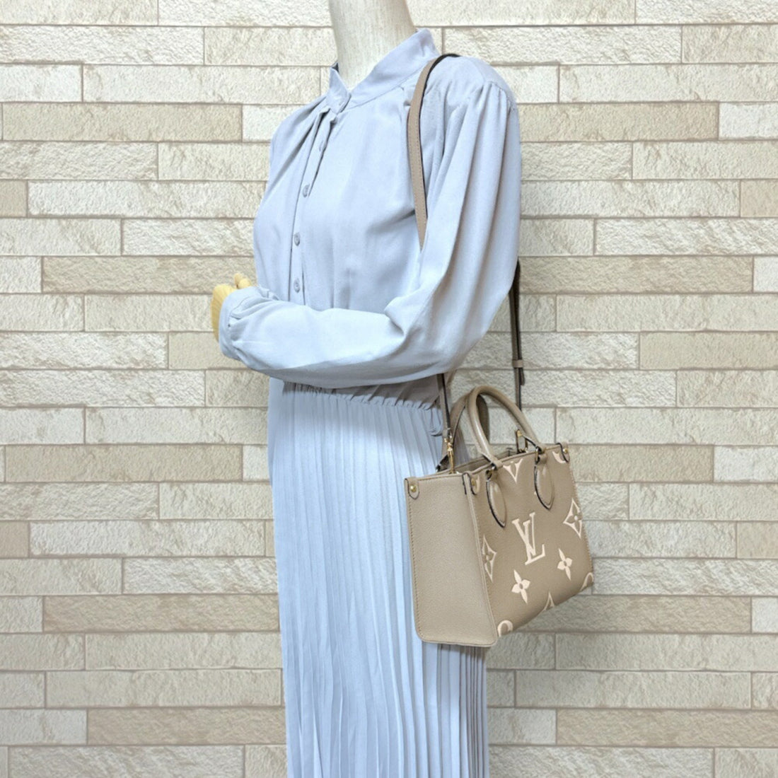 Louis Vuitton  Tourterelle Monogram Empreinte Shoulder Bag