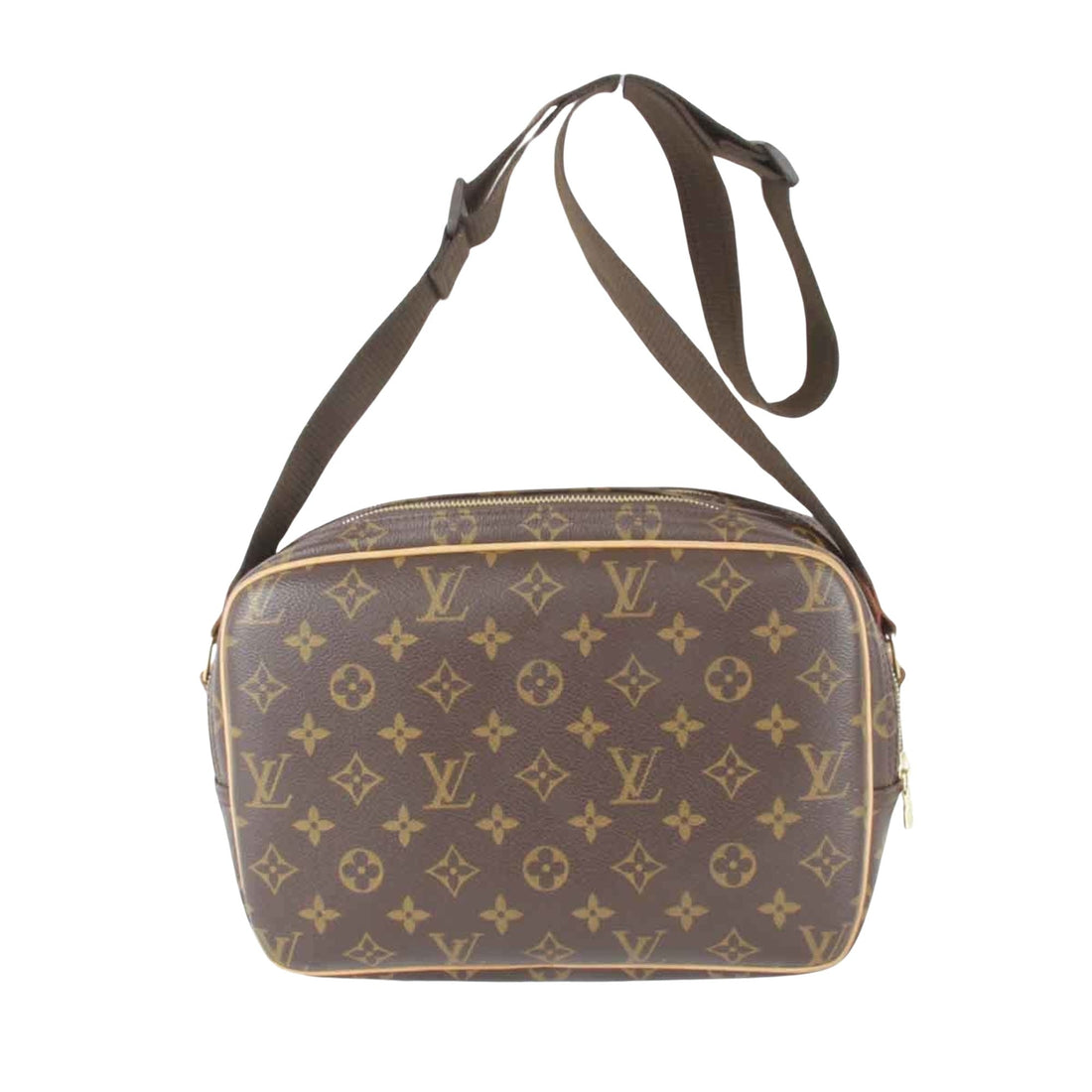 Louis Vuitton Reporter Pm  Canvas Shoulder Bag