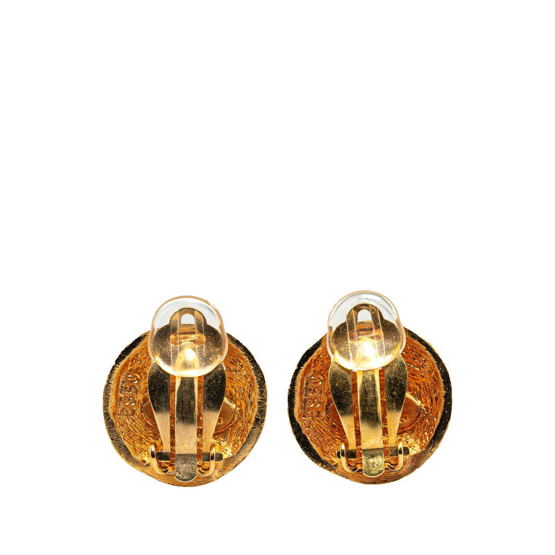 Chanel  Coco no mark Round Earrings