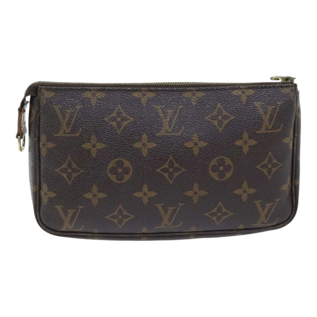 Louis Vuitton Pochette Accessoire  Canvas Clutch Bag