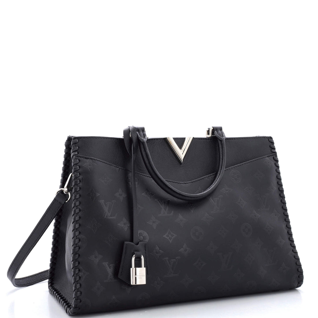 Very Zipped Tote Monogram Leather