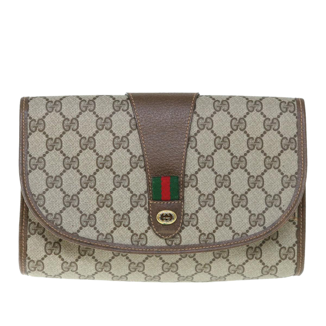 Gucci Gg Canvas  Canvas Clutch Bag ()