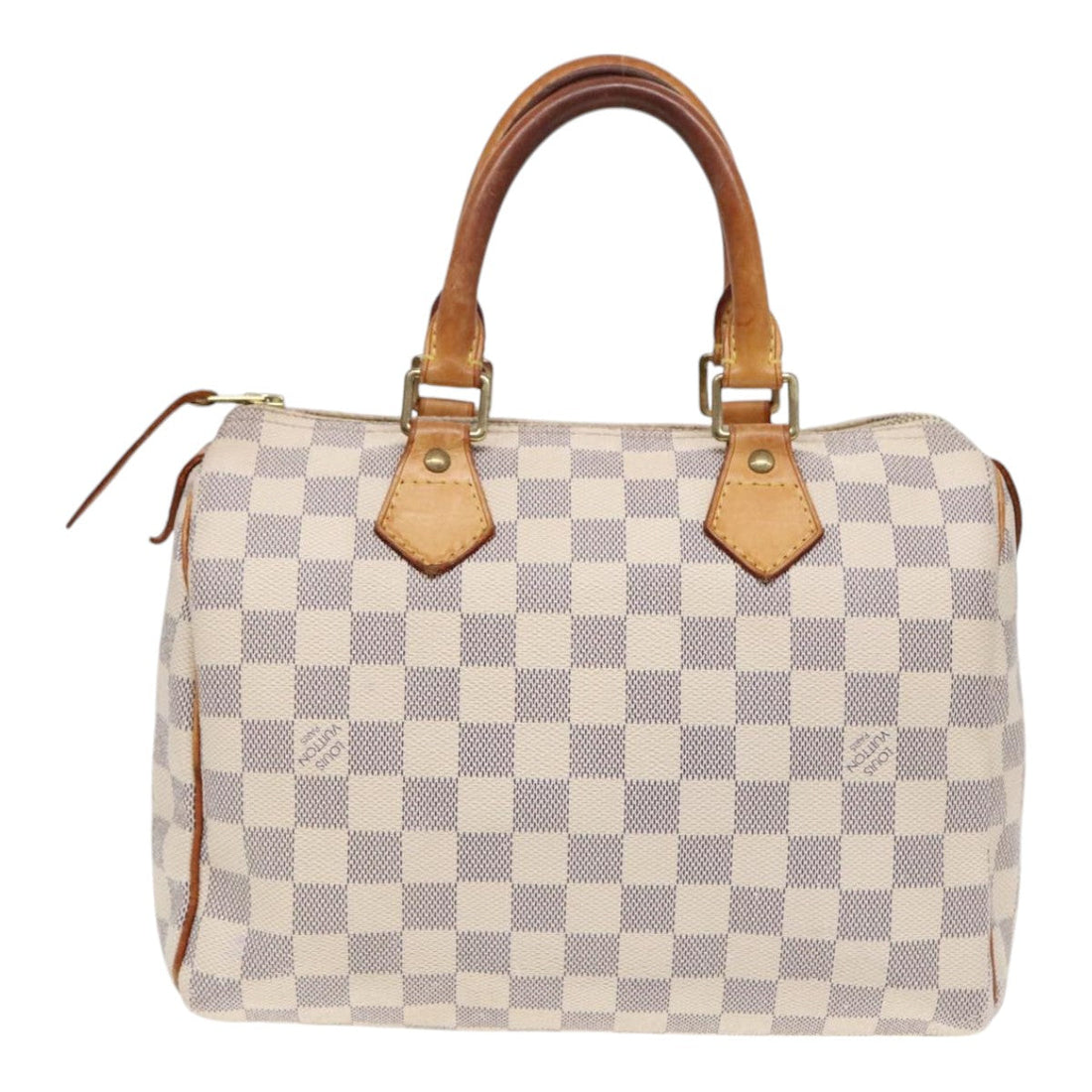 Louis Vuitton Speedy 25  Canvas Handbag