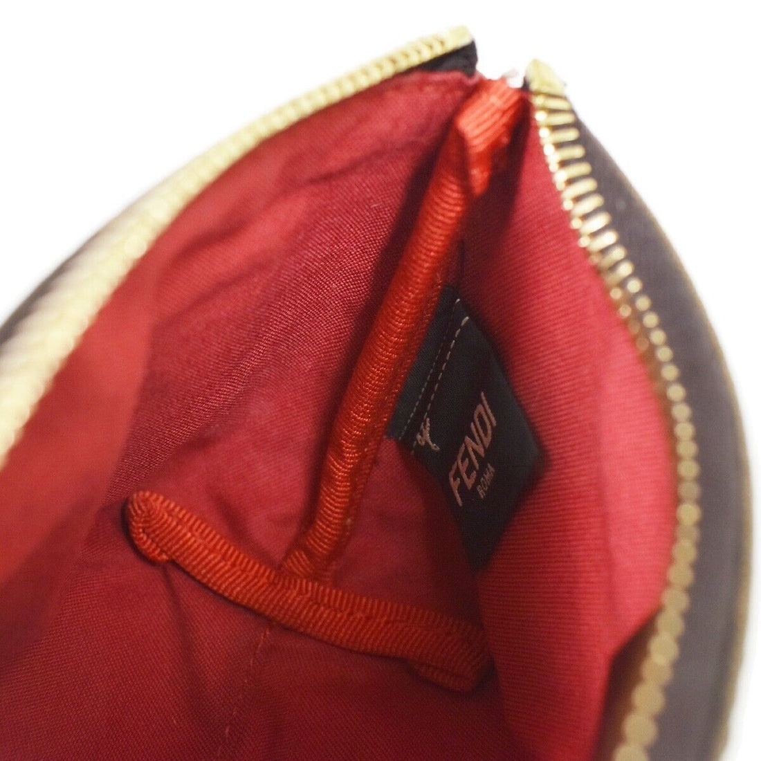 FENDI Zucca Clutch Bag