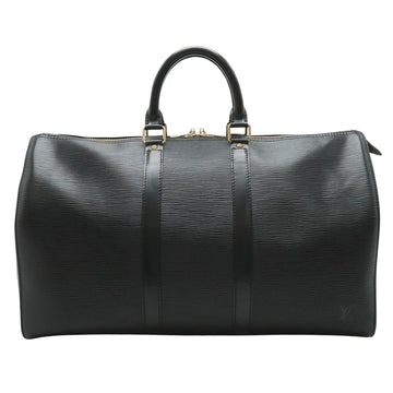 Louis Vuitton Keepall 45  Leather Travel Bag
