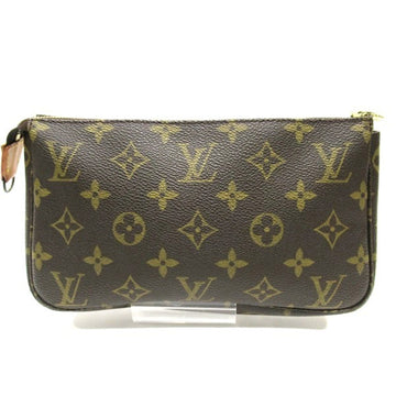 Louis Vuitton Pochette Accessoire  Canvas Clutch Bag