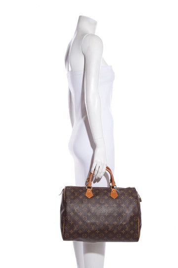 Louis Vuitton  '10 Speedy Monogram Handbag