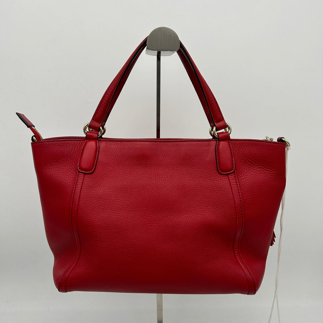 Gucci Soho Red Leather Top Handle Bag Medium