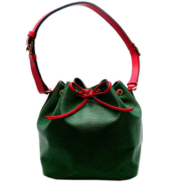 Louis Vuitton Petit NoÃ©  Leather Shoulder Bag