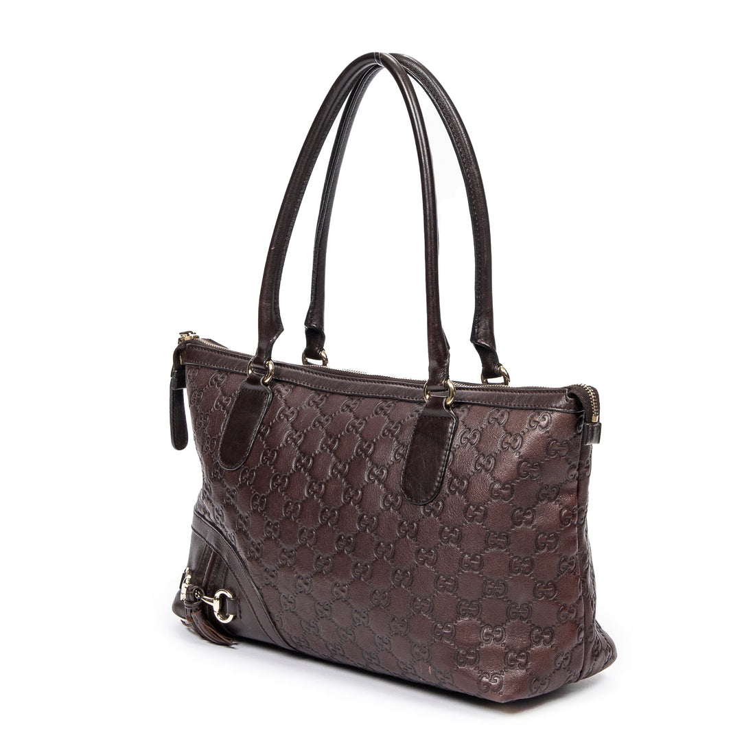 Horsebit Tassel Tote