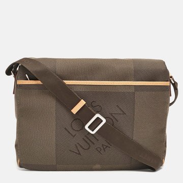 Louis Vuitton Terre Damier Geant Canvas Messenger Bag