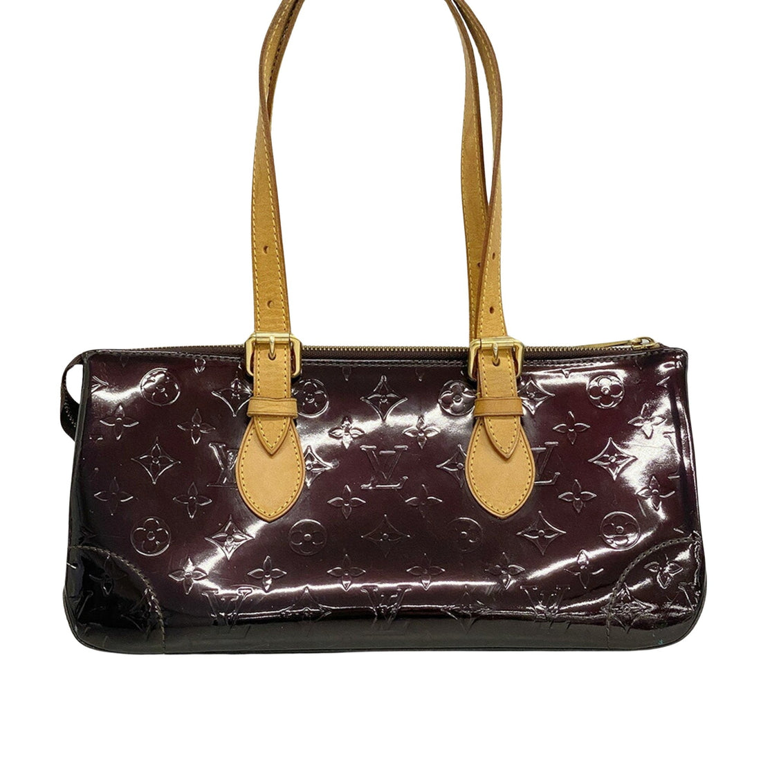 Louis Vuitton Rosewood   Leather Shoulder Bag