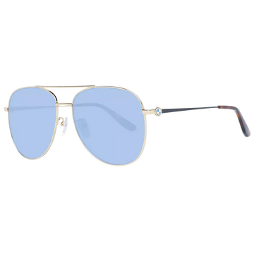 BMW Gold Men Men's Sunglasses