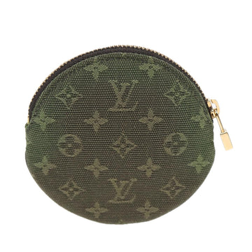 Louis Vuitton Porte Monnaie Rond  Canvas Wallet