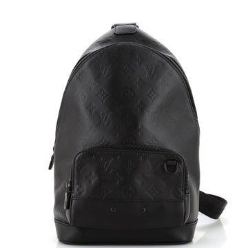 Racer Sling Bag Monogram Shadow Leather