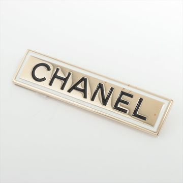 Chanel Logo B21B Brochure GP Gold Pin Curved