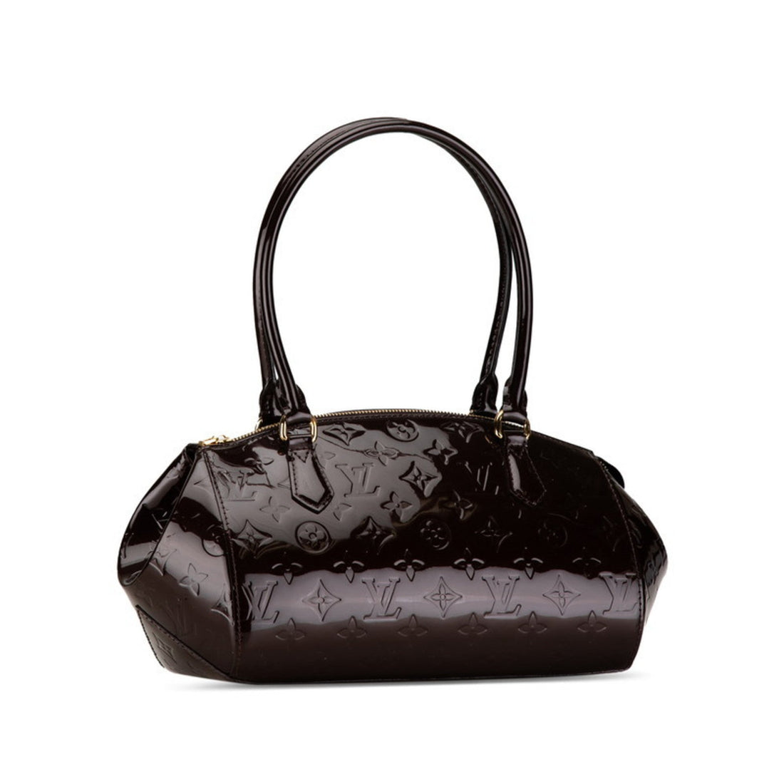 Louis Vuitton Amarante   Leather Handbag