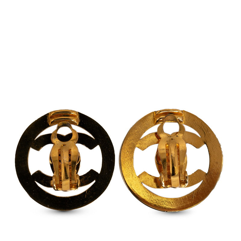 Chanel  Cocono mark Turn-Rock Earring Gold   Chanel