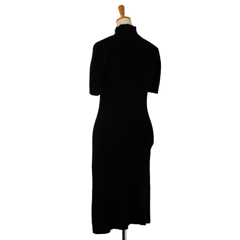 Chanel Cocono mark Heineken Nite One Piece Black Wool Lady Chanel