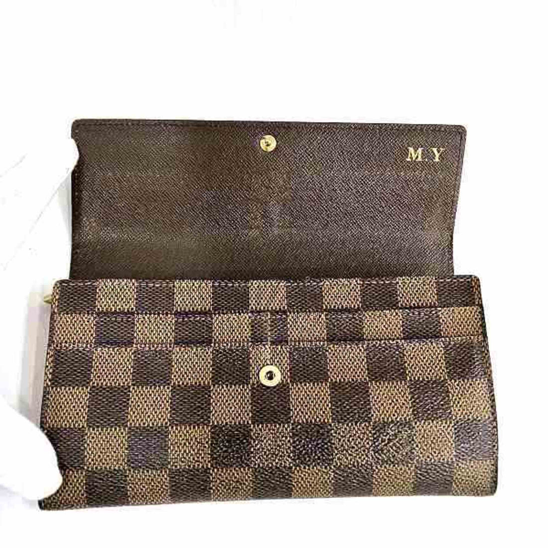 Louis Vuitton Sarah  Canvas Wallet