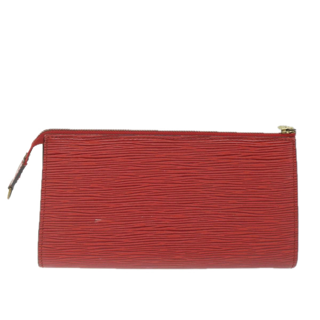 Louis Vuitton Pochette Accessoire  Leather Clutch Bag