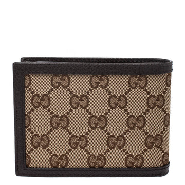 Gucci Gucci Men's GG Canvas Bifold Wallet Men's