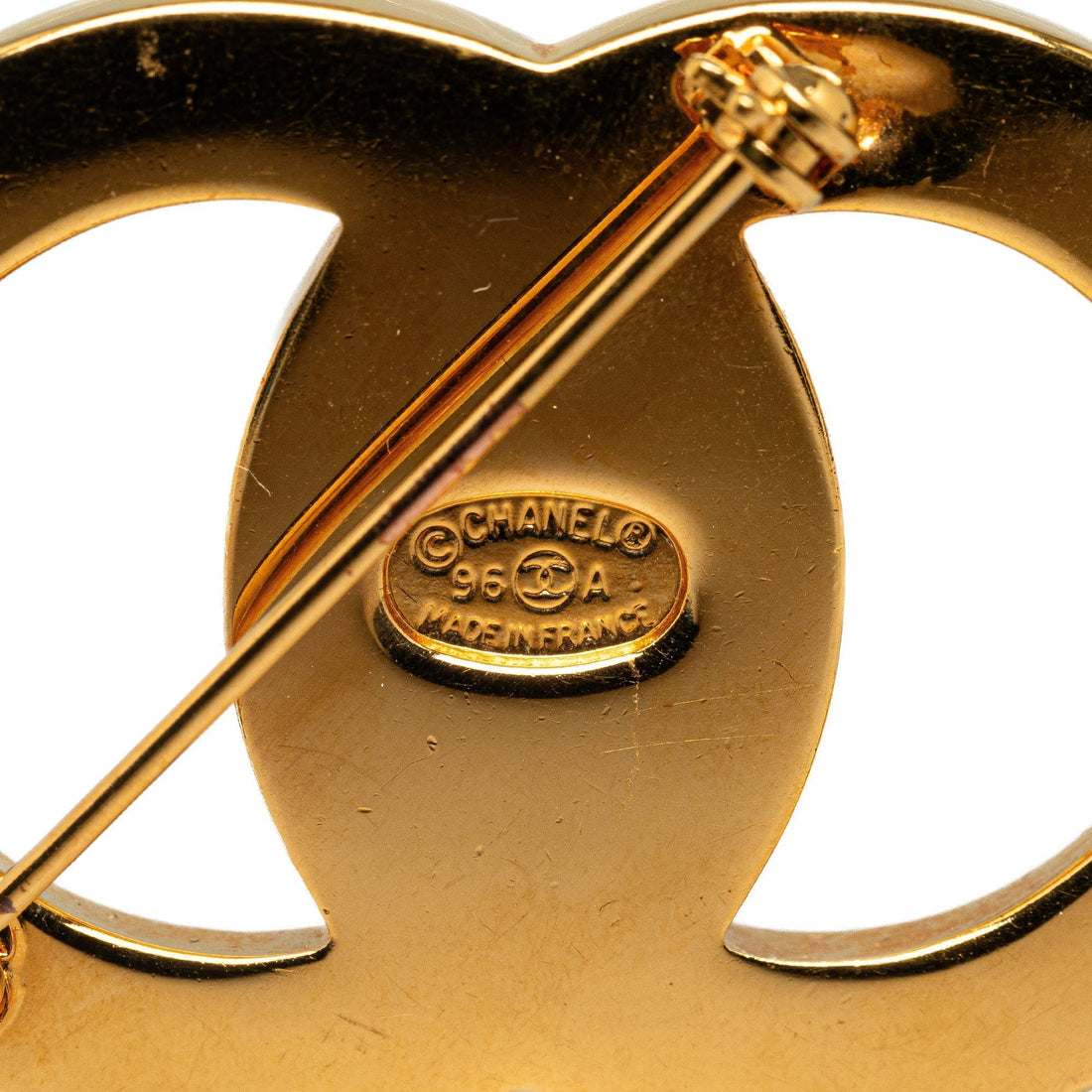 CHANEL CC Turn-Lock Brooch Costume Brooch