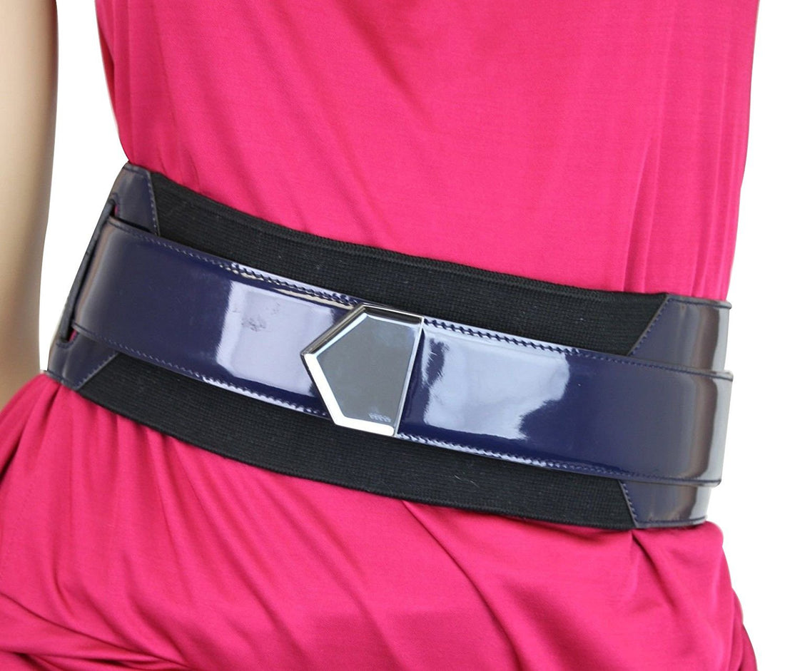 Gucci Women's  Leather Runway Elastic Wrap Belt