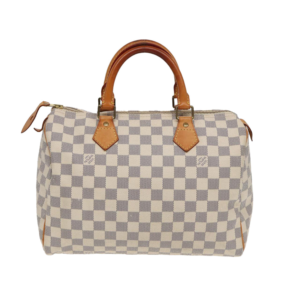 Louis Vuitton Speedy 30  Canvas Handbag
