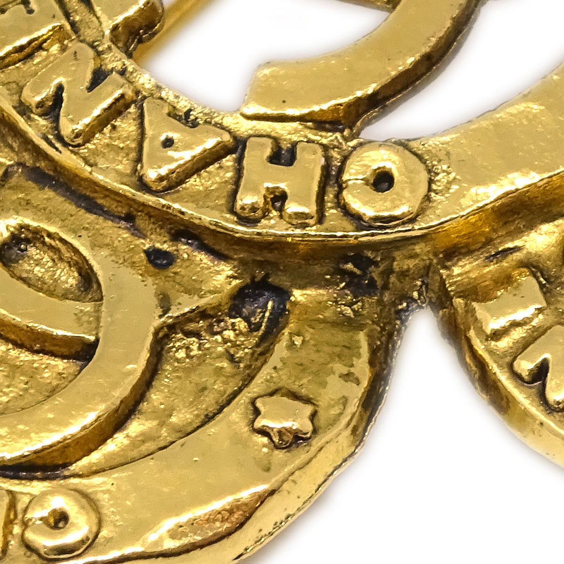 Chanel 1993 Brooch Pin Gold 28