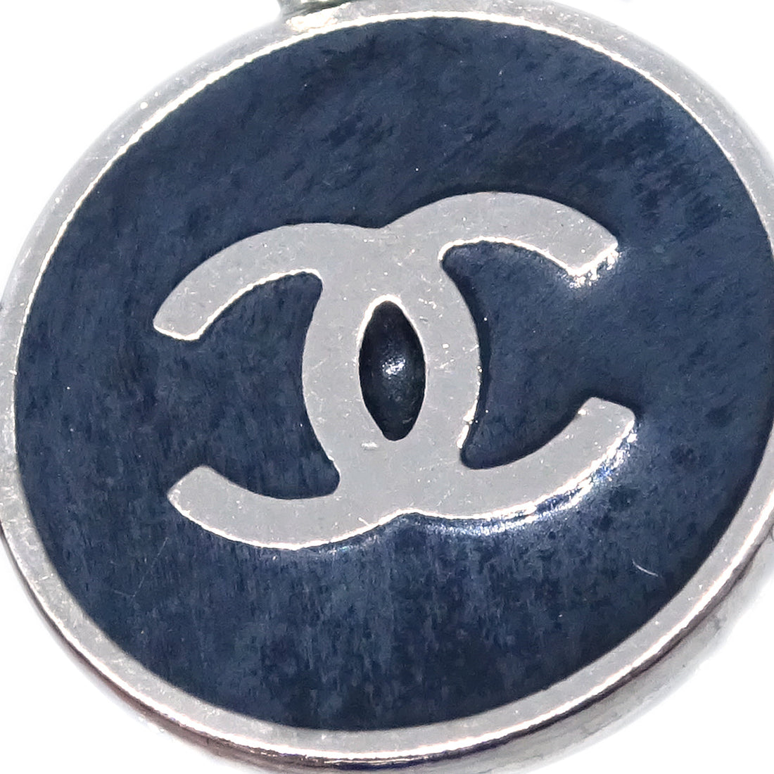 Chanel Black Piercing Earrings 05V