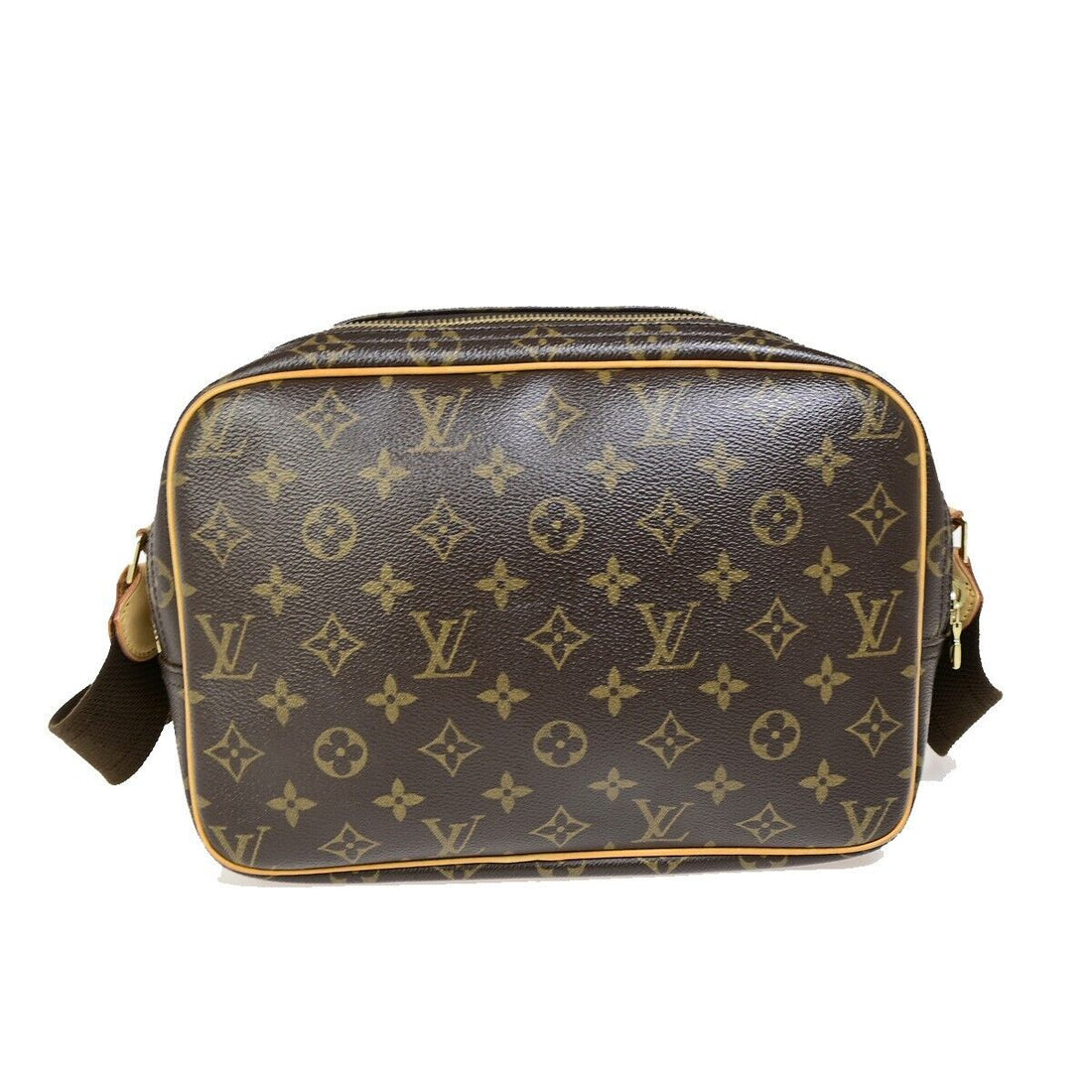 Louis Vuitton Reporter Pm  Canvas Shoulder Bag