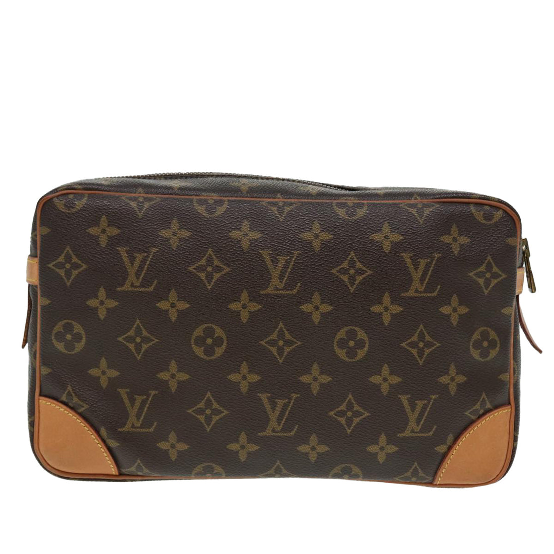 Louis Vuitton Compiegne 28  Canvas Clutch Bag