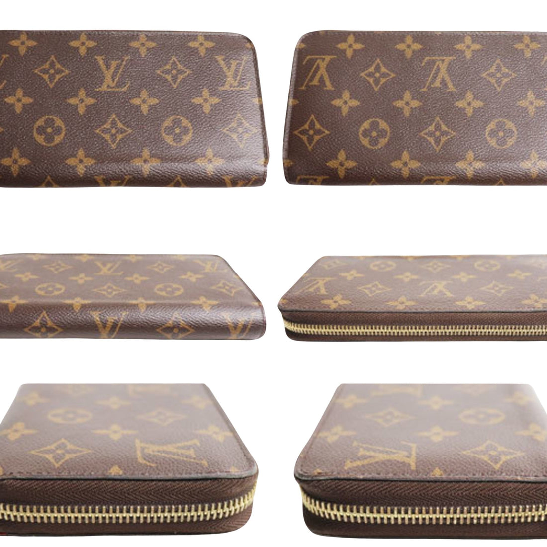 Louis Vuitton Zippy Wallet  Canvas Wallet