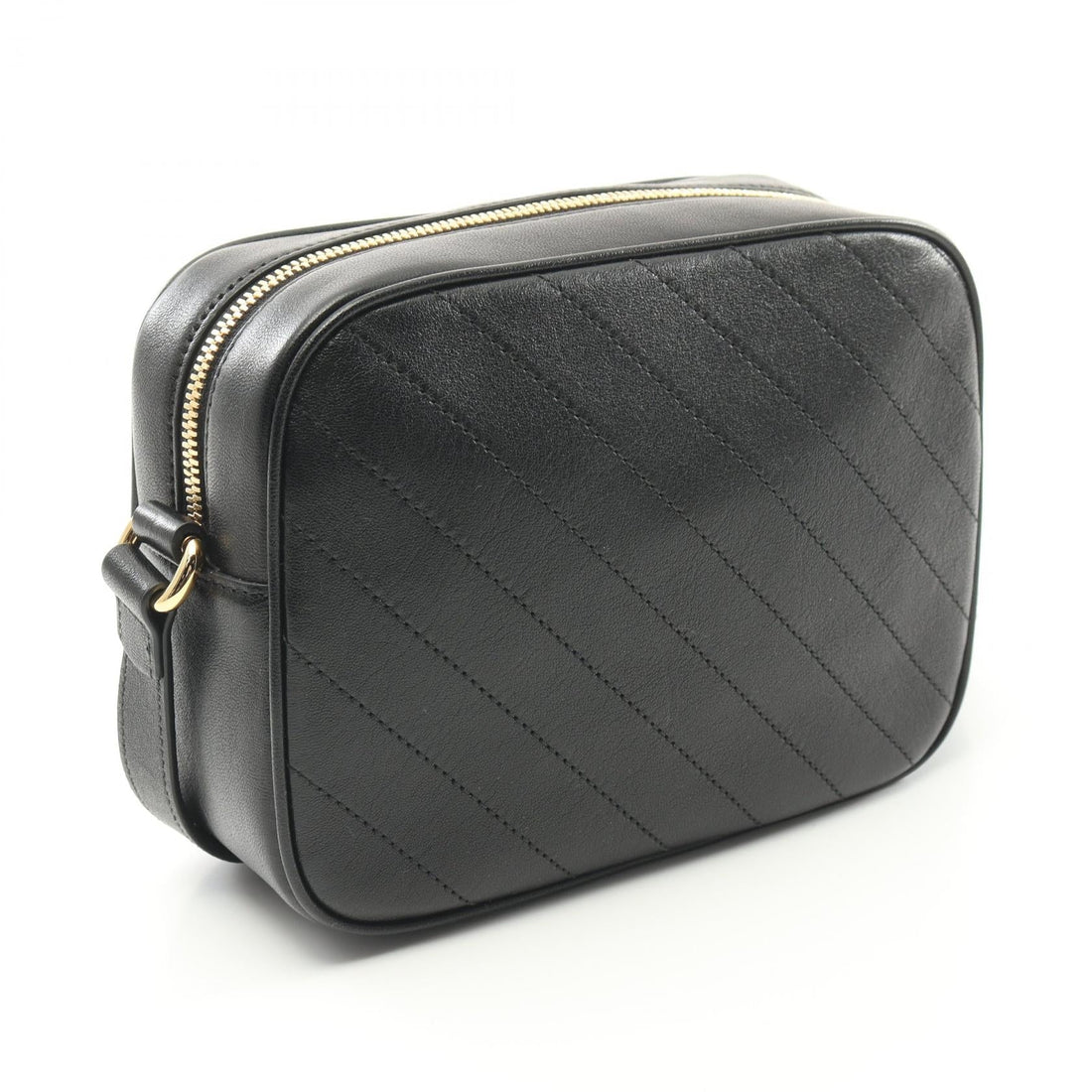 Gucci Blondie Leather Shoulder Bag Black