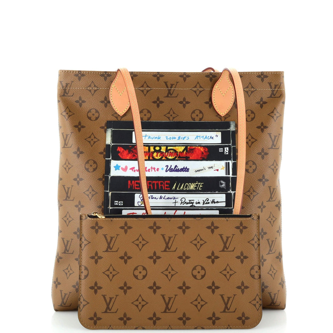 Carry It Tote Limited Edition Video Tape Reverse Monogram Canvas