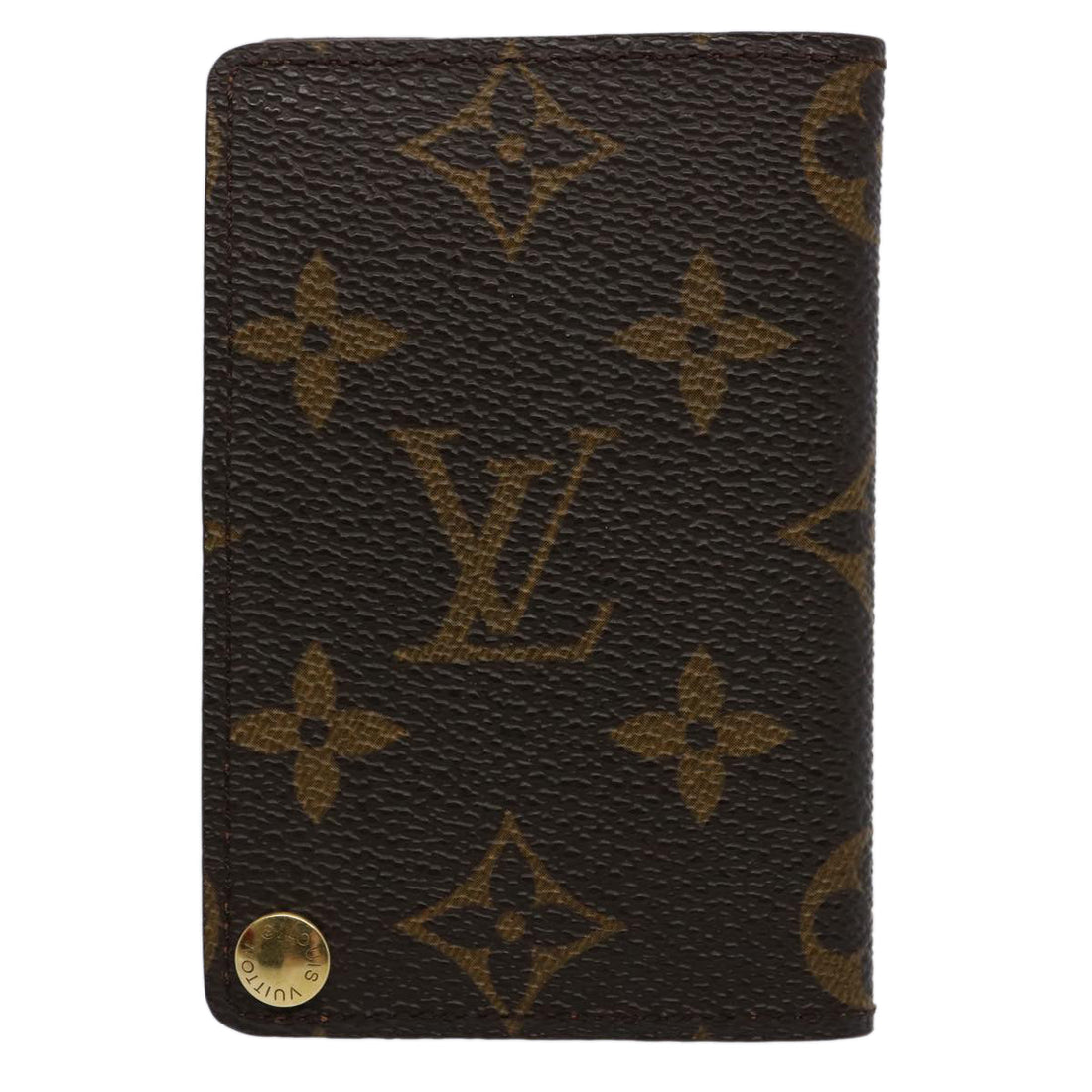 Louis Vuitton Porte Carte CrÃ©dit Pression  Canvas Wallet