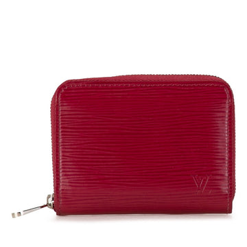 Louis Vuitton Porte Monnaie Zippy  Leather Wallet
