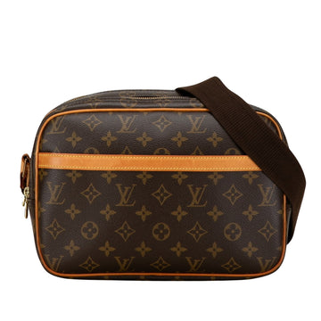 Louis Vuitton Reporter Pm  Canvas Shoulder Bag