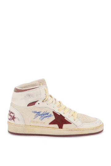 Golden Goose Sky-Star Hi-Top Sneakers