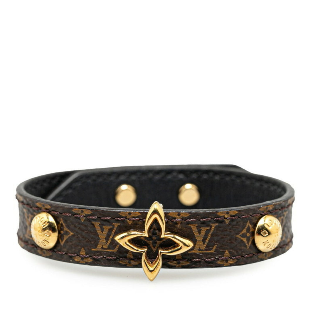 Louis Vuitton    Plating Leather Charm Bracelet