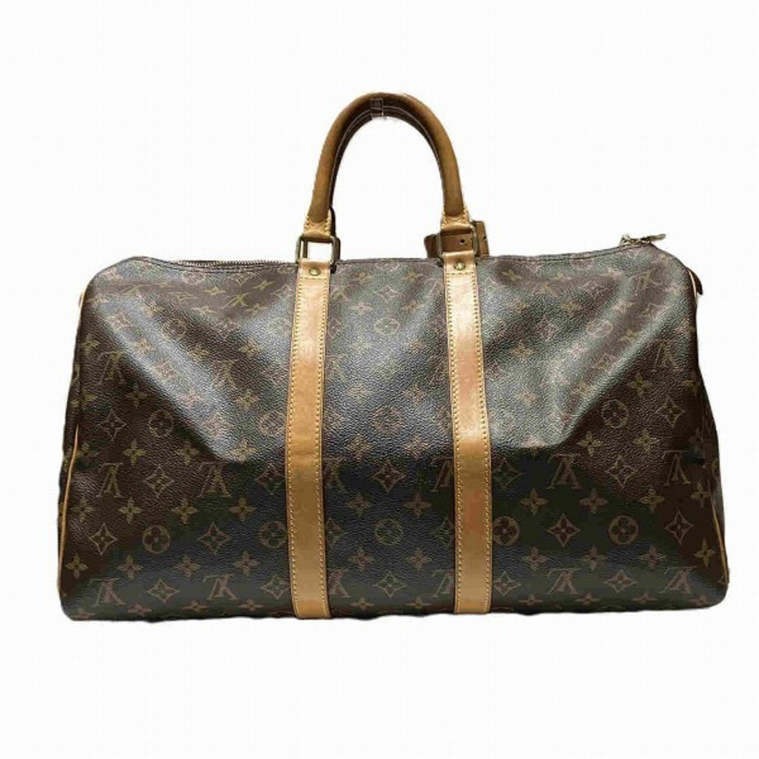 Louis Vuitton Keepall 50  Canvas Handbag