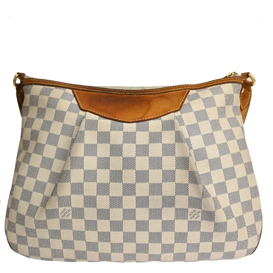 Louis Vuitton Siracusa Mm  Canvas Shoulder Bag