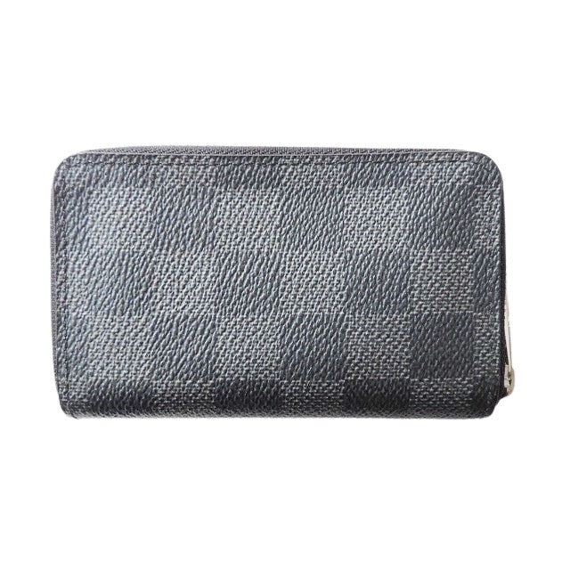 Louis Vuitton Porte Monnaie Zippy  Canvas Wallet
